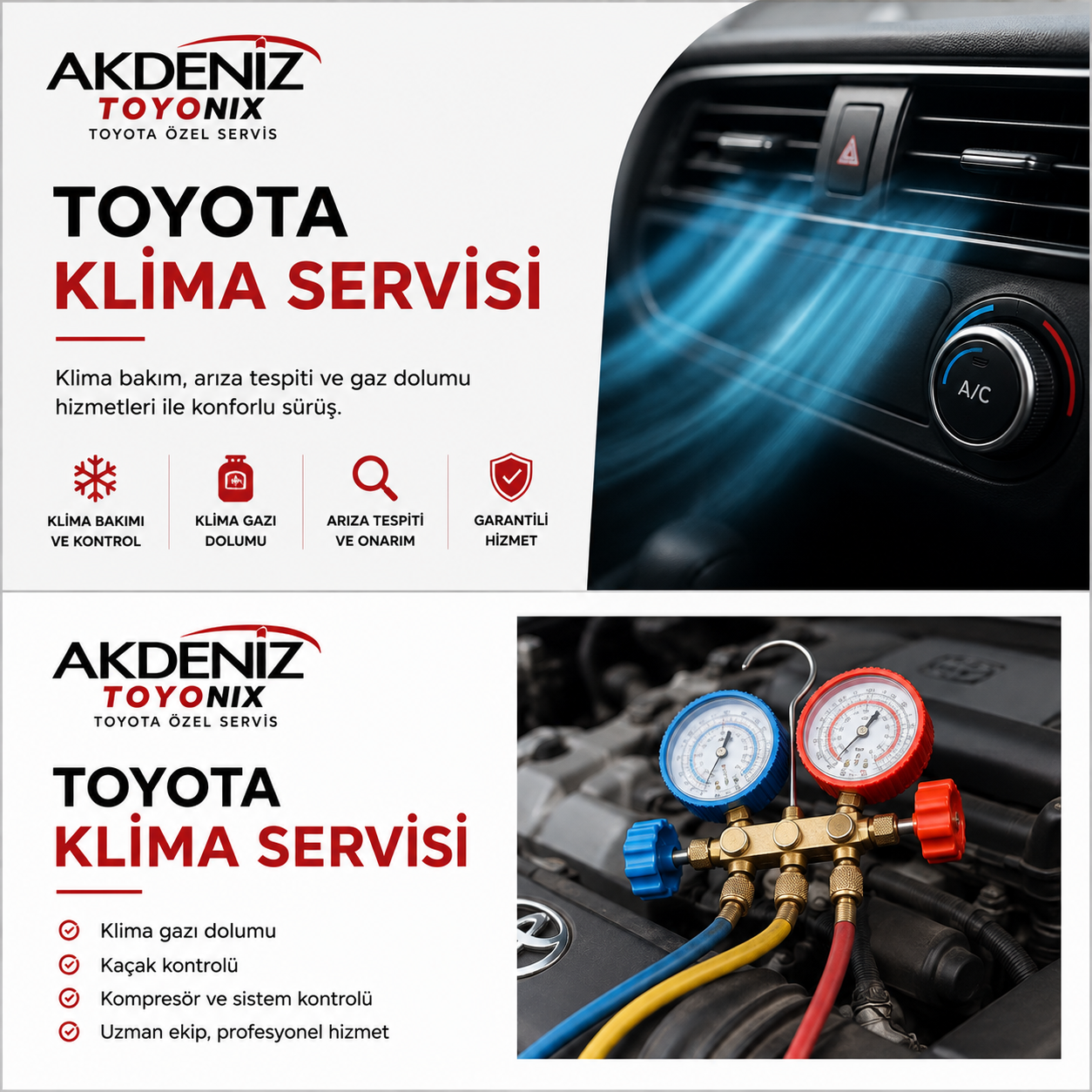 Toyota Klima Servisi