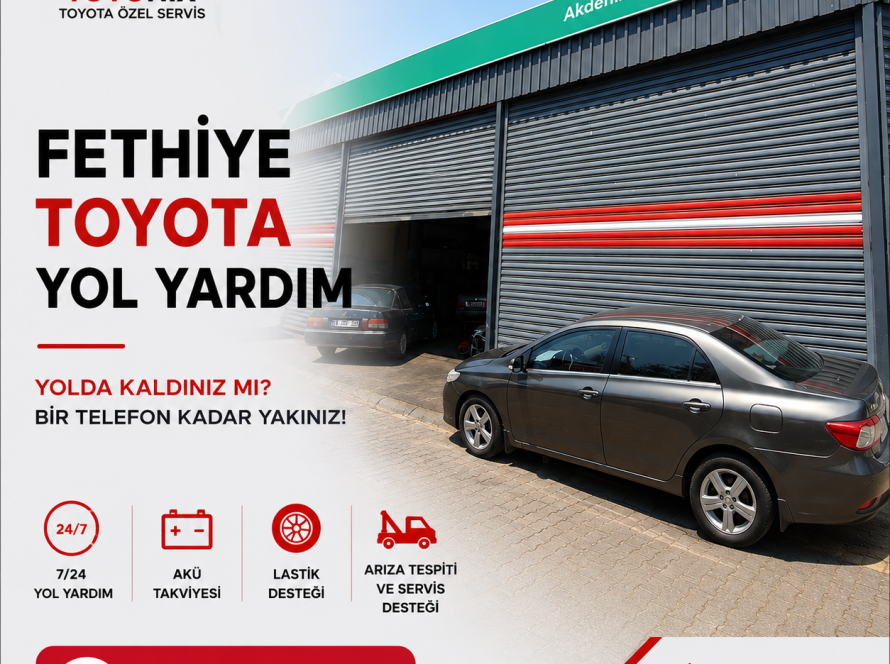 Fethiye Toyota yol yardım Akdeniz Toyonix
